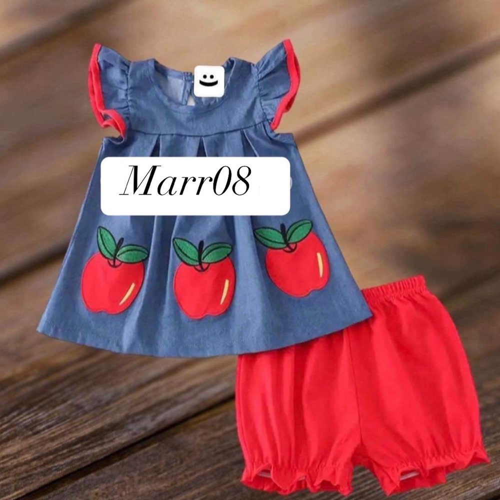 Back to school girls outfit